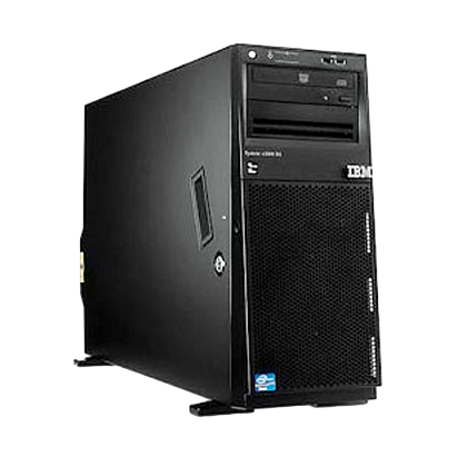 Сервер IBM x3300 M4 noCPU 6хDDR3 H1110 IMM 1х460W PSU Ethernet 2х1Gb/s 4х3,5" FCLGA1356